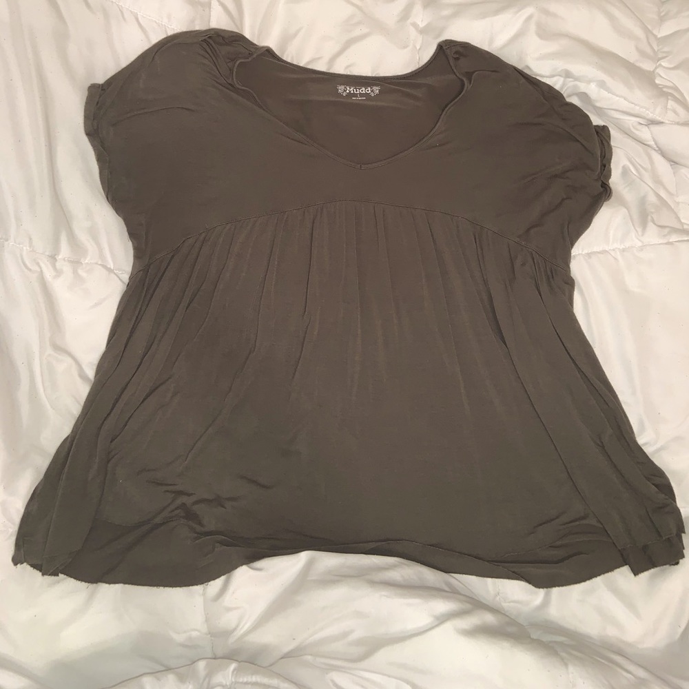 Dark Green Top